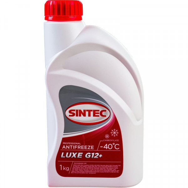 Антифриз SINTEC Luxe 1 кг G12+ (красный)