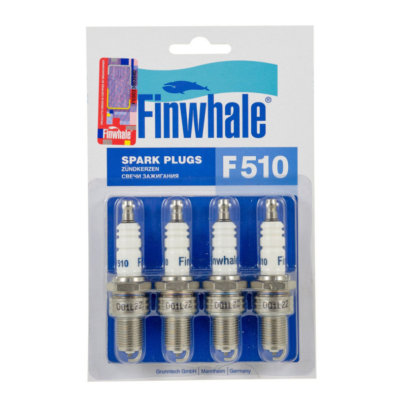 Свеча зажигания FINWHALE (F-510) инжекторная