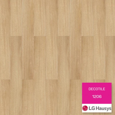 Плитка ПВХ LG Hausys Dekotile/ TPKDTW1206-LK20A0X 180х1200 (22шт)