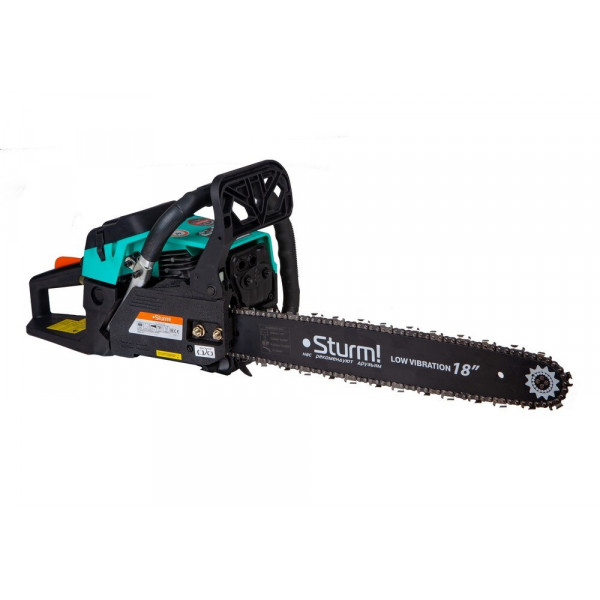 Бензопила GC99522B, 2,9кВт, 455мм, шаг цепи 0,325, легкий старт, тормоз цепи, Sturm