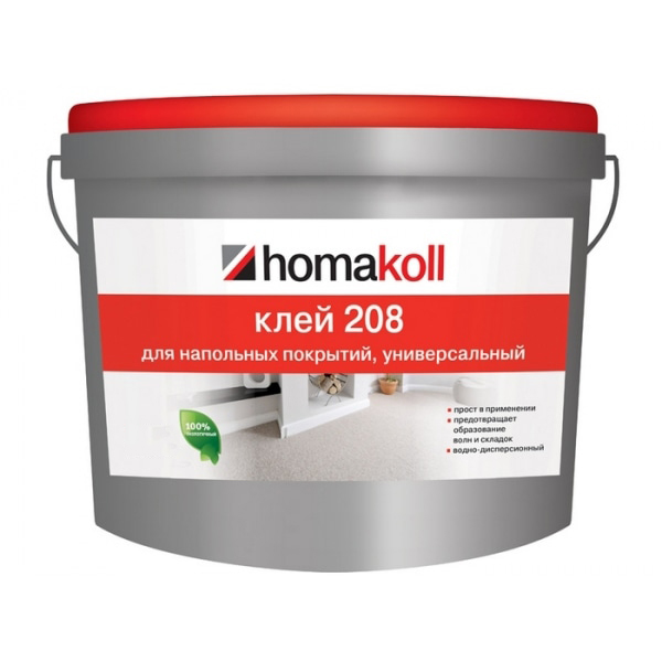 Клей для линолеума Homakoll  208 5л (7кг)