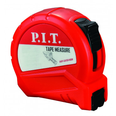Рулетка с фиксатором P.I.T. 5мх25мм, ABS(HTPM01-05MВ)