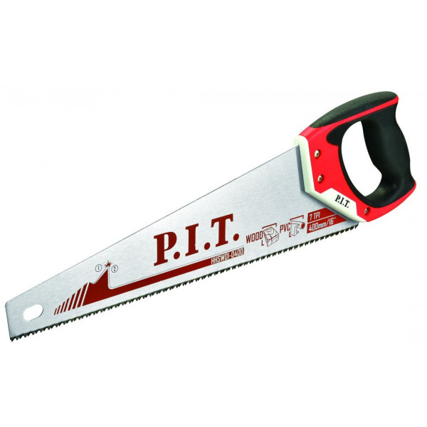 Ножовка по дереву P.I.T. 400мм, 7 зубов, HHSW01-0400