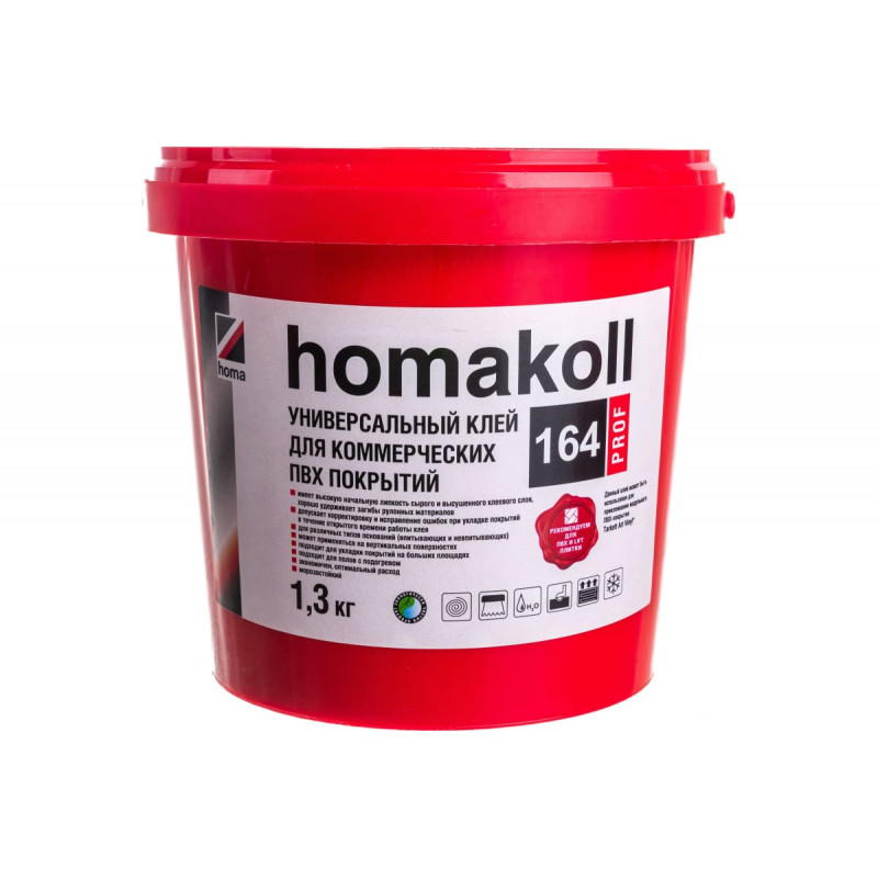 Клей для линолеума homakoll 164 prof