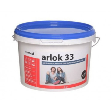 Клей для линолеума и плитки ПВХ Arlok 33 4кг