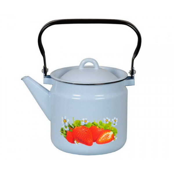 Чайник 2,0л. эмаль с рис