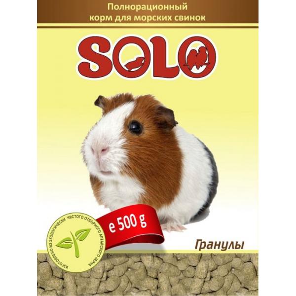 Жорик (SOLO)д/морских свинок  500 гр(24 шт)
