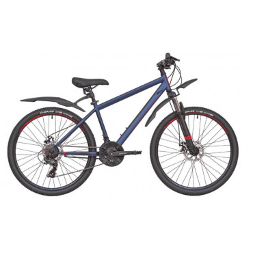 Велосипед 26 RUSH NX 615 DISC ST синий рама  280418
