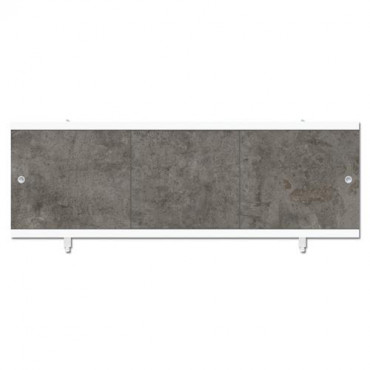 Экран для ванн "Монолит-М" бетон коричневый 1,48м