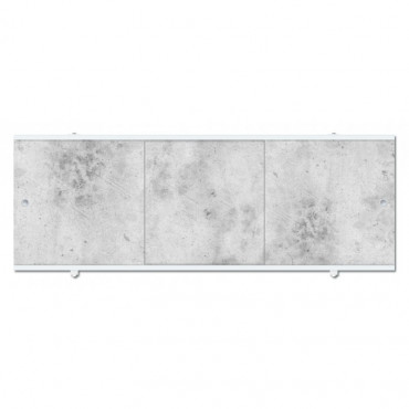 Экран для ванн "Премиум А" серый бетон 1,68м