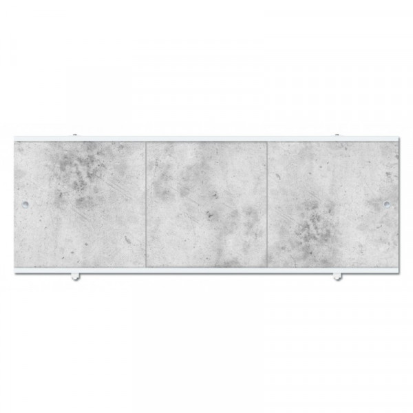 Экран для ванн "Премиум А" серый бетон 1,68м