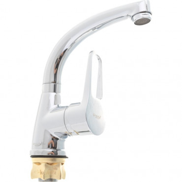 Смеситель для раковины G.LAUF ZOP1-A045 высок.излив,карт 35 мм,гайка