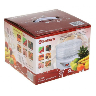 Сушилка д/продуктов SA-7805 250Вт 5ярусов