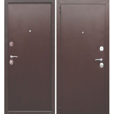 Дверь мет. Гарда (Муар) 7,0 см (860L) левая Медный антик металл/металл