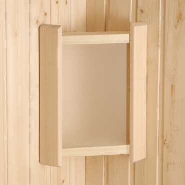 Абажур деревянный угловой, белое стекло 5122691