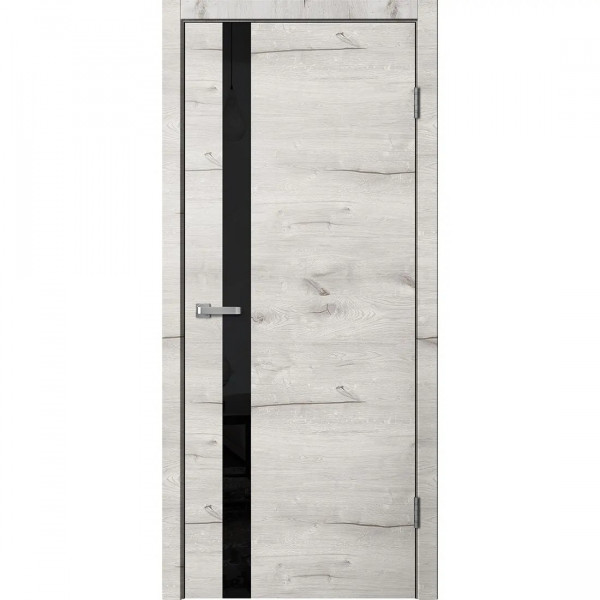 Полотно FN01 600 Дуб арктик ЧЕРНОЕ СТЕКЛО