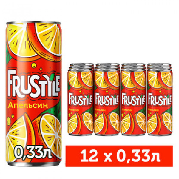 Фрустайл Апельсин 0,33л *12 ж/б