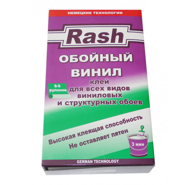 Клей обойный Rash "Винил", 220г.  /18