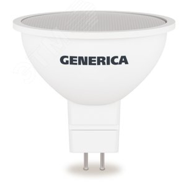 Лампа LED GU5.3 10Вт 4000К 230В  GENERICA