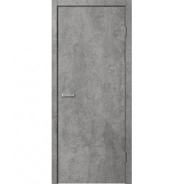 Полотно дверное глухое ПГ Гладкое 3 800 цемент темный