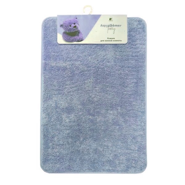 Коврик 50*80 AQUADOMER Teddy Blue голубой