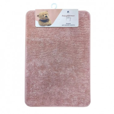 Коврик 50*80 AQUADOMER Teddy Pink (Розовый)