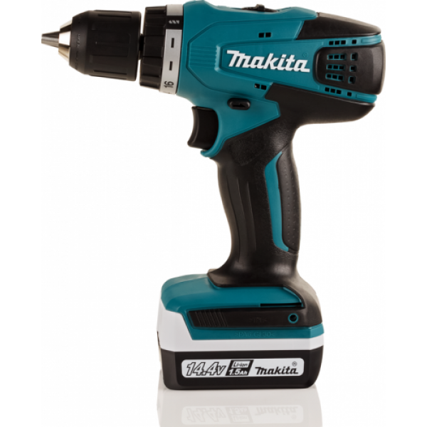 Дрель аккум Makita DF347 DWE 14,4В 2*1,5Ач Li-ion, БЗП-10мм