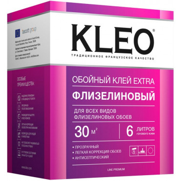 Клей обойный KLEO Line Optima 250гр./20 Экстра флизелин