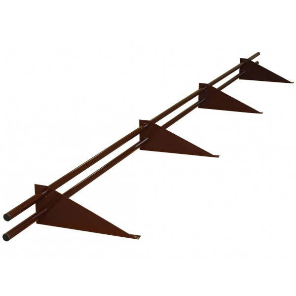 Снегозадержатель трубчатый 1м МЕТАЛЛПРОФИЛЬ  8017 RoofRetail