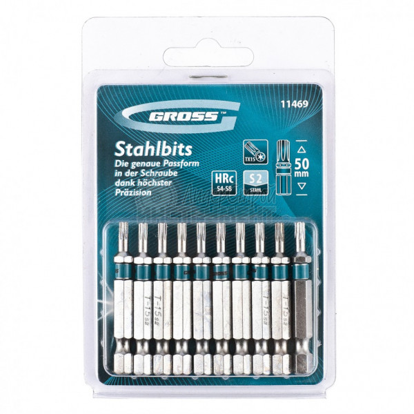 Бита TORX 15*50 /1шт/ GROSS 11469
