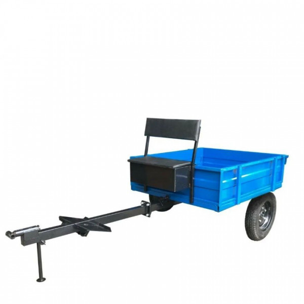 Телега Forza ТПМ 1-171, 1-местная, 300кг, разъёмное дышло, без тормозов, колеса 4*10