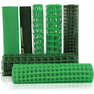 Сетка садовая пластмассовая 1,8м*10м 45*45 зелен (Мегаспан)