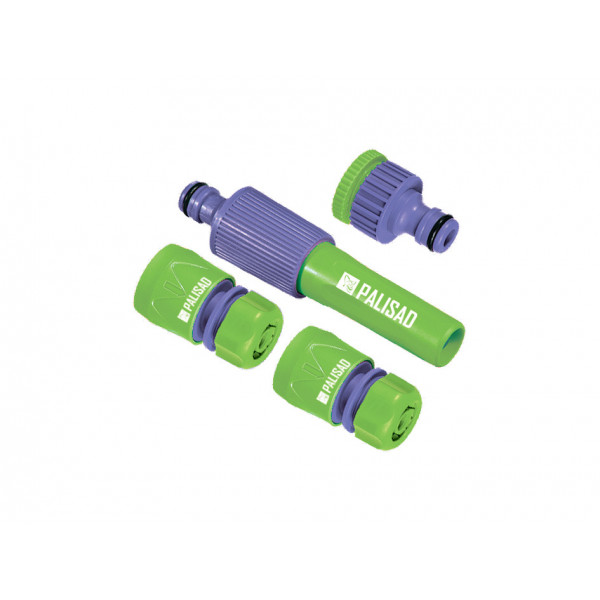 Набор для подключения шланга 1/2 (распылитель, 3 адаптера к распылителю)