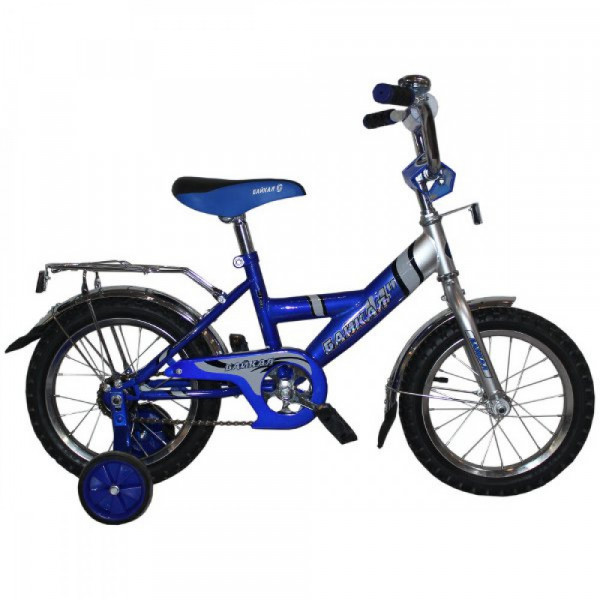 Велосипед 2-х колесный для детей с поддер. роликами В1403 Байкал