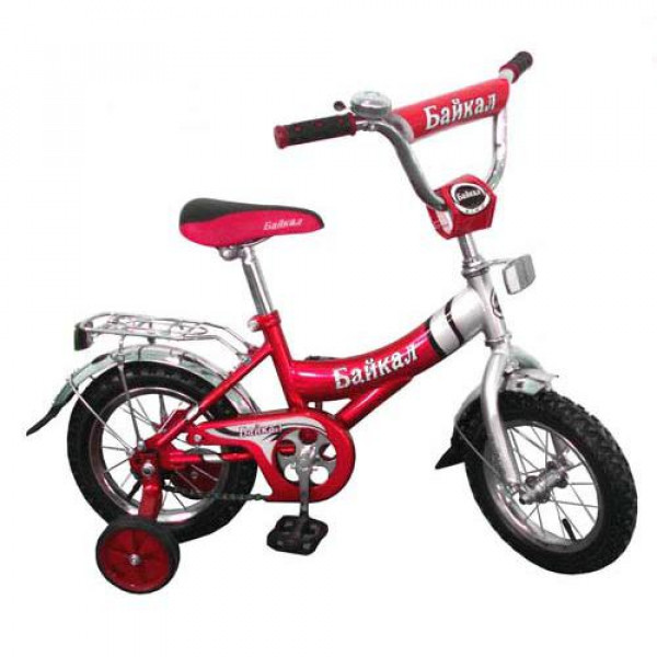 Велосипед 2-х колесный для детей с поддер. роликами В2008 Байкал