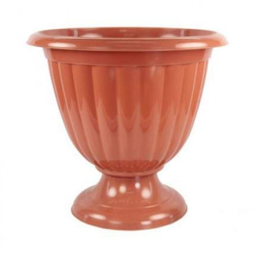 Вазон "Жасмин" 12л М1557 терракот низкий