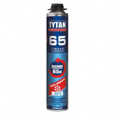 Пена проф TYTAN Professional 65 (-20) зима/12шт.