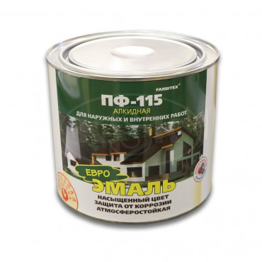 Эмаль ПФ-115 слоновая кость 5кг/4шт FARBITEX