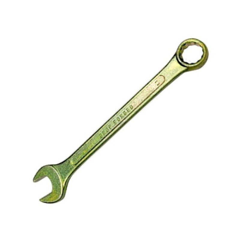 Ключ комбинированный 8 мм желтый цинк 14974