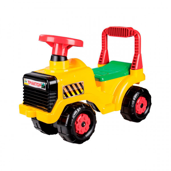 Машинка детская Трактор желтый М4943