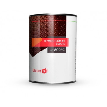Эмаль термостойкая синяя 0,8 кг ЭЛКОН/12