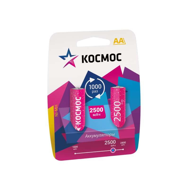 Аккумулятор Космос  R6 NI MN BP-2 2700mAh Аккумулятор Космос  R6 NI MN BP-2 2700mAh