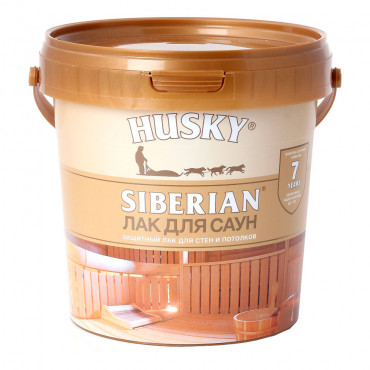 Лак для саун HUSKY SIBERIAN  0,9л