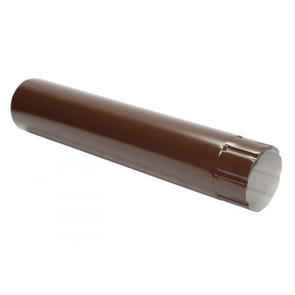 Труба водосточная 3м 8017 шоколадно коричневый