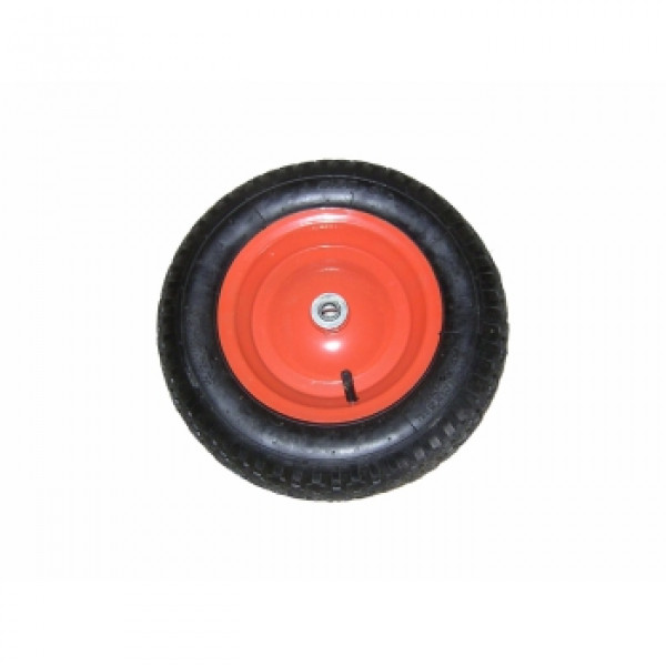 Колесо пневматич для тачки  4,0-6  шарик/подш. 16мм WB6211