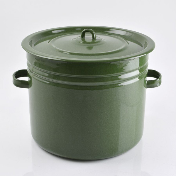 Бак 20л эм. зеленый рябчик