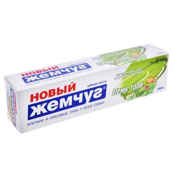 Зубная паста ЖЕМЧУГ-Н 100мл 7 трав