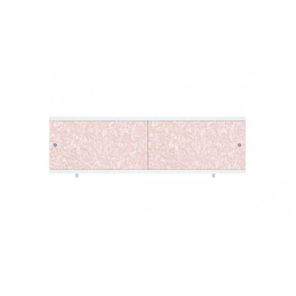Экран для ванн "КВАРТ" розовый иней 1,7м (33428)