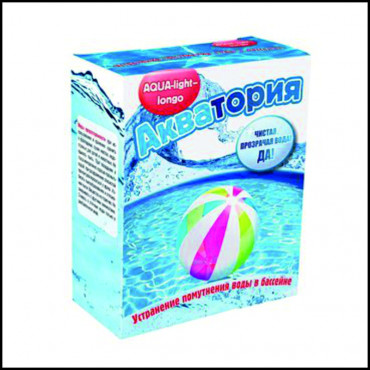Средство для бассейнов Акватория Alga-light-longo от помутнения воды