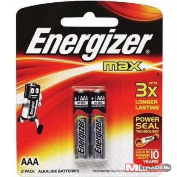 Батарейка Energizer MAX LR 03 / ВР2
